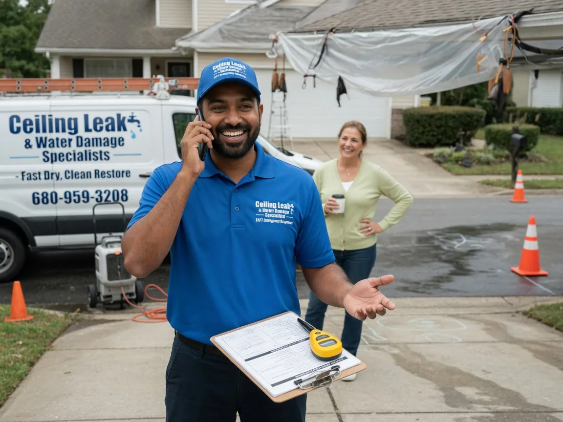 Ceiling Leak Cleanup Port Hueneme, CA FAQs
